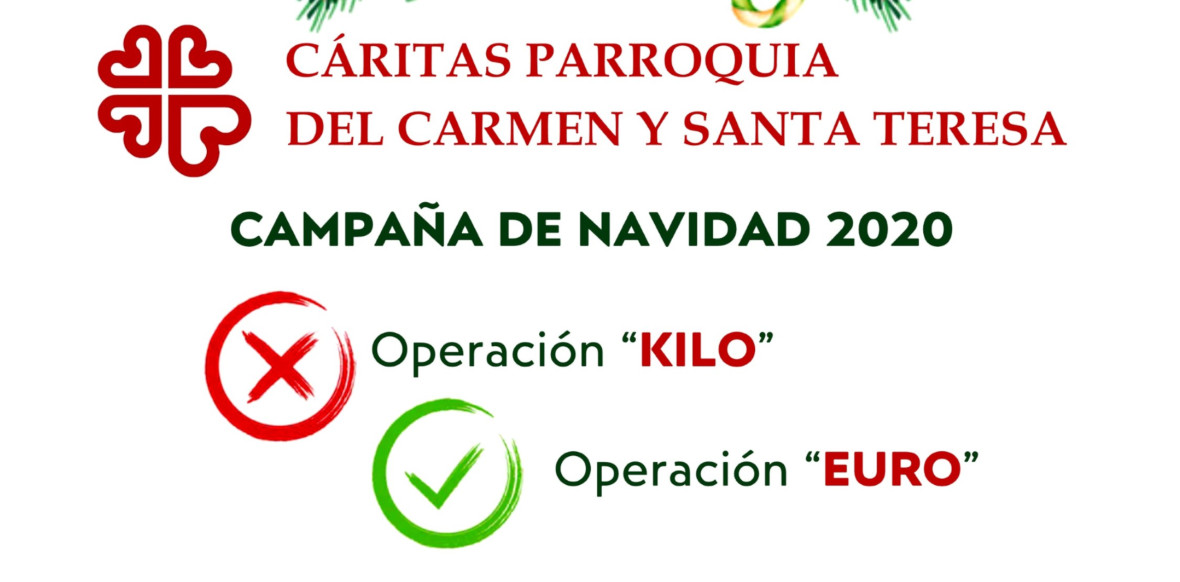 Campaña de Navidad 2020 - Cáritas Parroquial